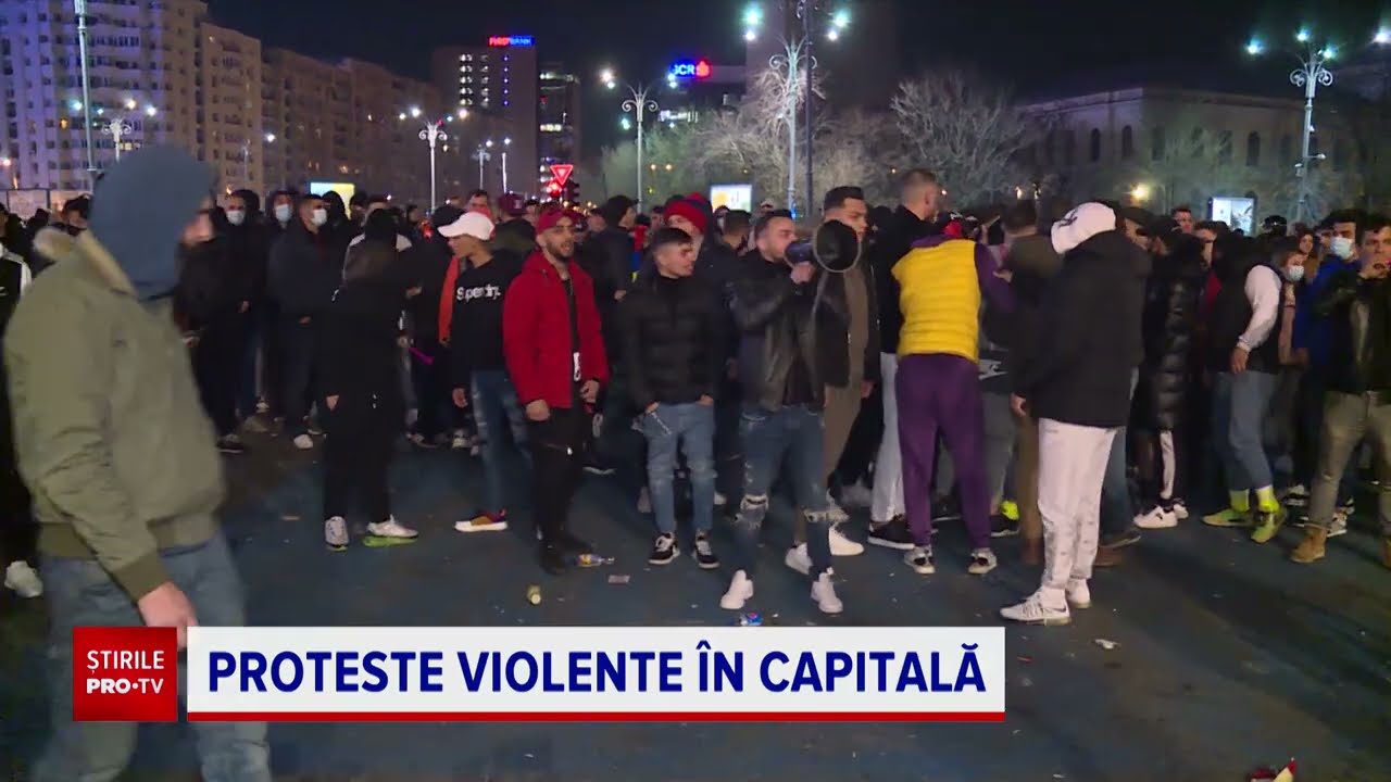 Protestatar din București: „Ne-am săturat de restricţii un an de zile. La ce folos?”