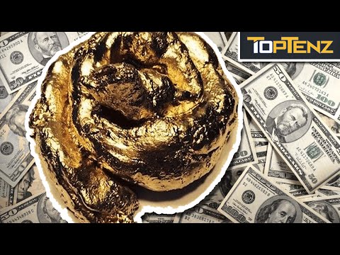 Top 10 WEIRDEST Things Dipped in GOLD