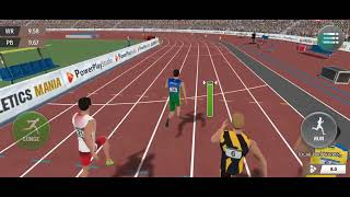 athletics mania 100m 9.66 PB  +1.3 screenshot 4