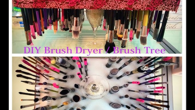 DIY Makeup Brush Drying Rack – Easy How-To – StyleCaster