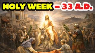 The HEARTBREAKING Truth About HOLY WEEK in Jerusalem  Jesus  33 AD  FINALLY Fully Exposed