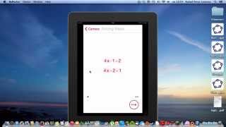 Photomath. Una app para móviles que resuelve ecuaciones. Videotutorial con iPad. screenshot 5