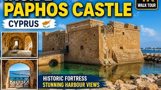 Inside Paphos Castle, Cyprus 🇨🇾 | Explore the Historic Fortress & Stunning Harbour Views (4K)