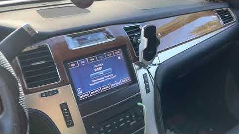 2013 Cadillac Escalade Disc Error Problem.