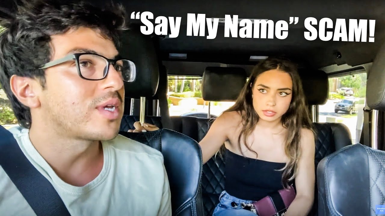(FULL VIDEO) When The Uber "Say My Name" Scam Goes Completely Wrong!