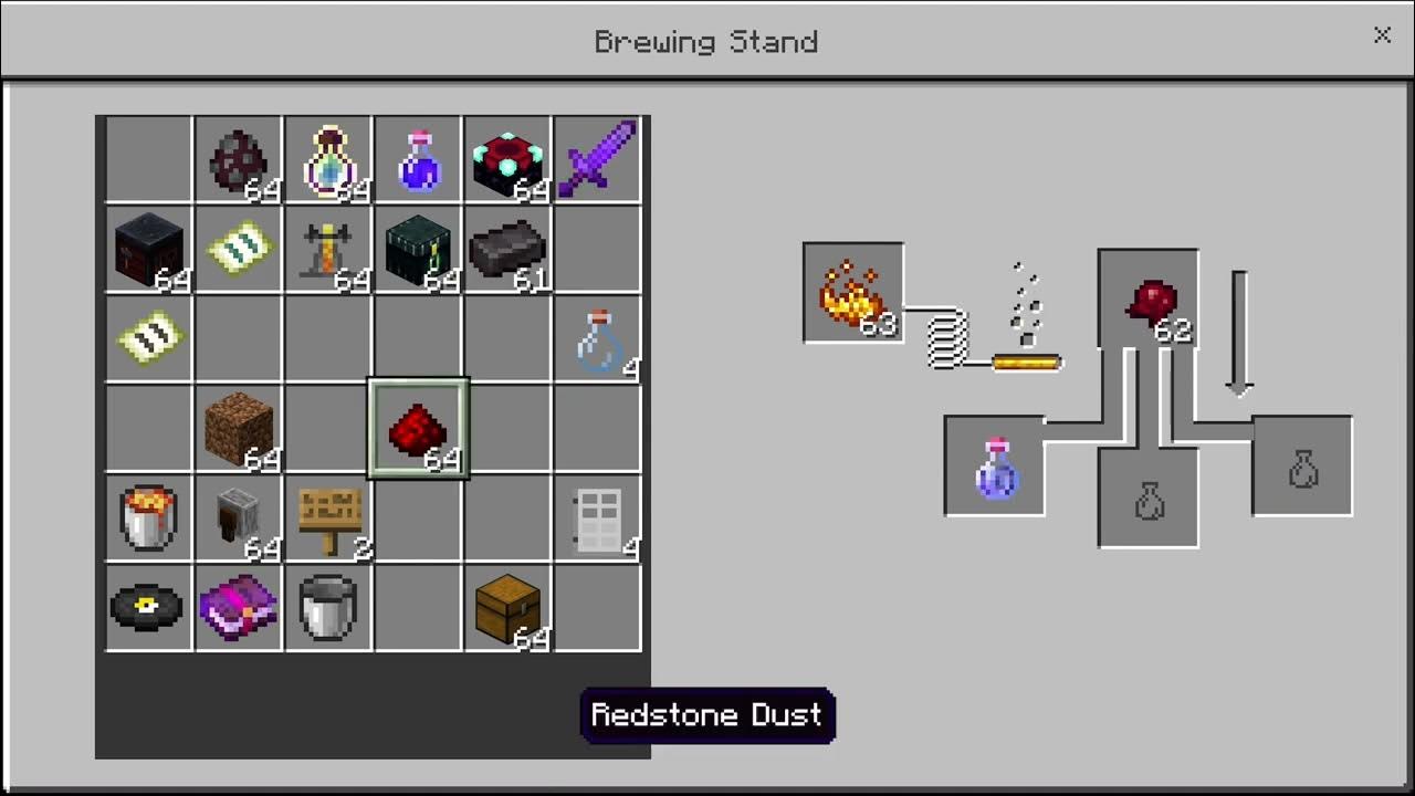 How to make a potion of slowness and how to add the duration (read desc) YouTube