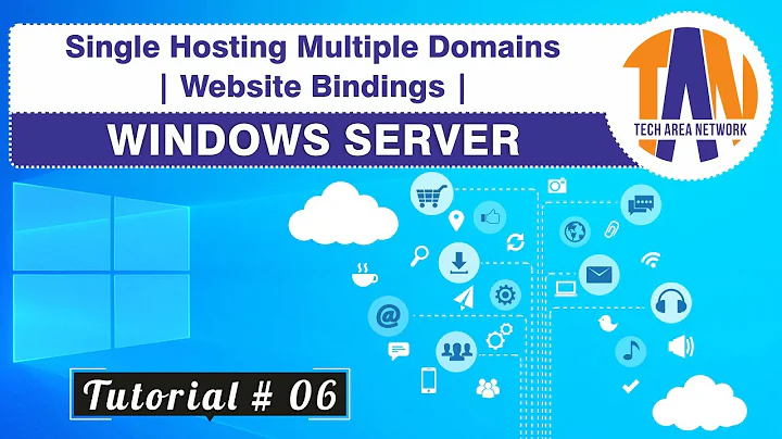 Website Bindings in IIS and DNS Configuration | Windows Server 2019 [WEB SERVER 06]