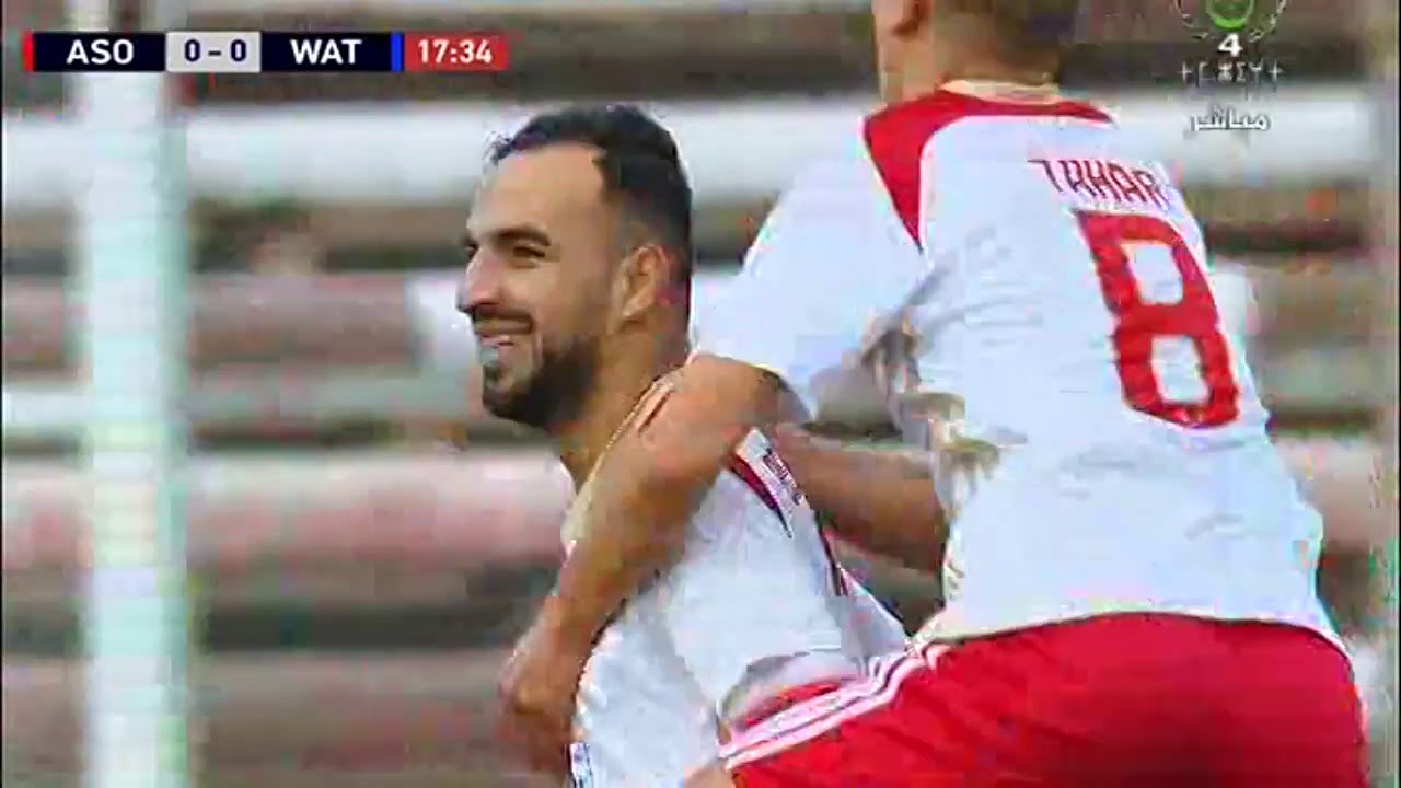 هدف بلجيلالي في مرمى وداد تلمسان   اولمبي الشلف 01 وداد تلمسان 00