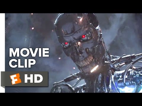 Terminator Genisys Movie CLIP - Kyle vs. T-800 (2015) - Jai Courtney Sci-Fi Action Movie HD