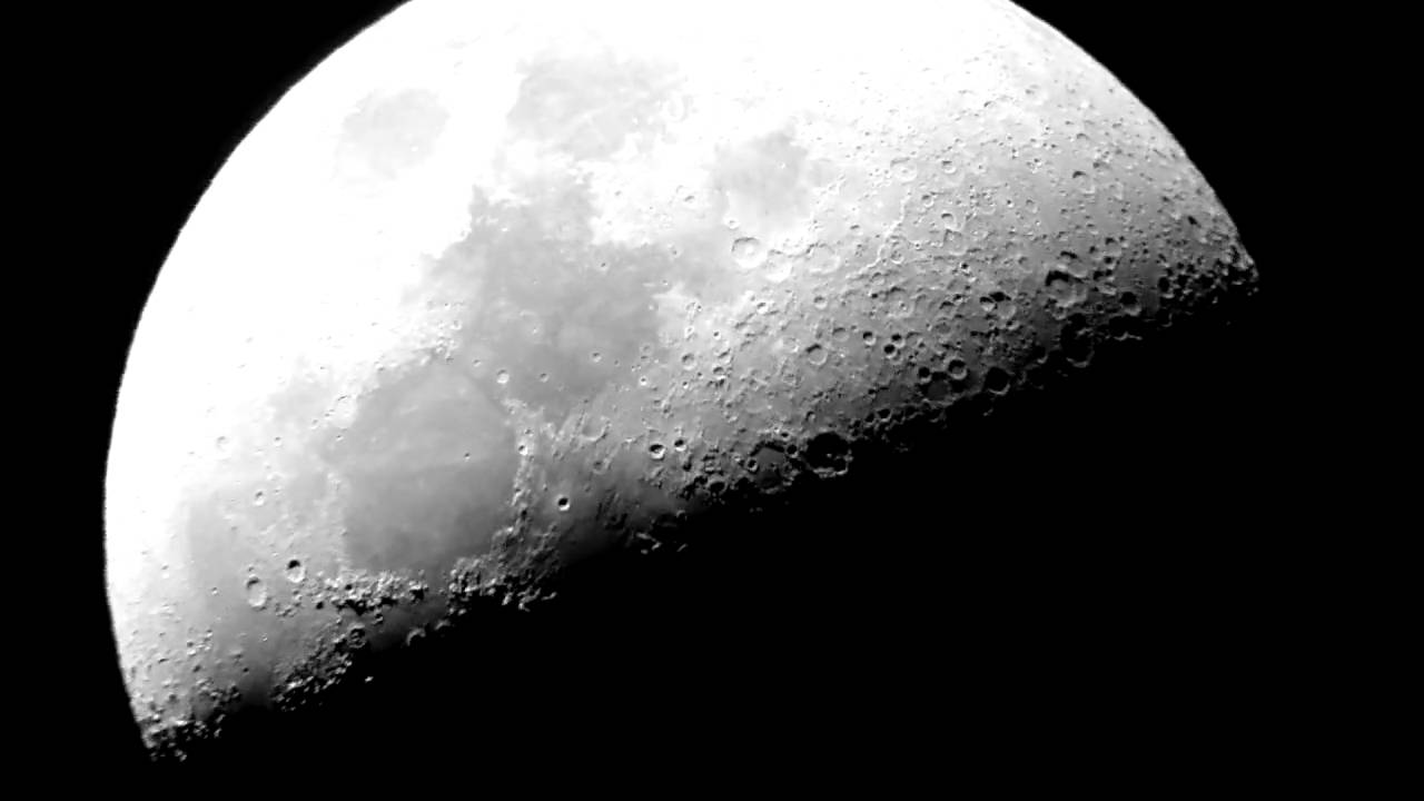 Crescent Moon through Meade Lightbridge 16" YouTube