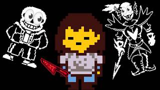 Temmie Armor in Genocide Route Undertale And Real Knife