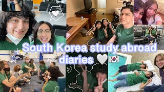 nsliy high school study abroad (flying to korea) vlog #2!