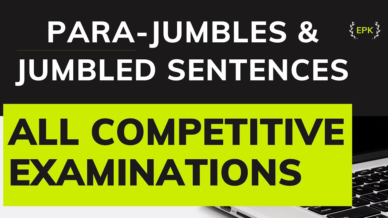 MASTER PARA JUMBLES JUMBLED SENTENCES HINTS TIPS TRICKS 