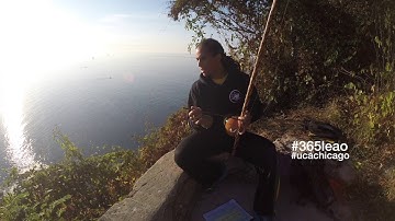 Entry 320 #365leao Berimbau Training on a Cliff