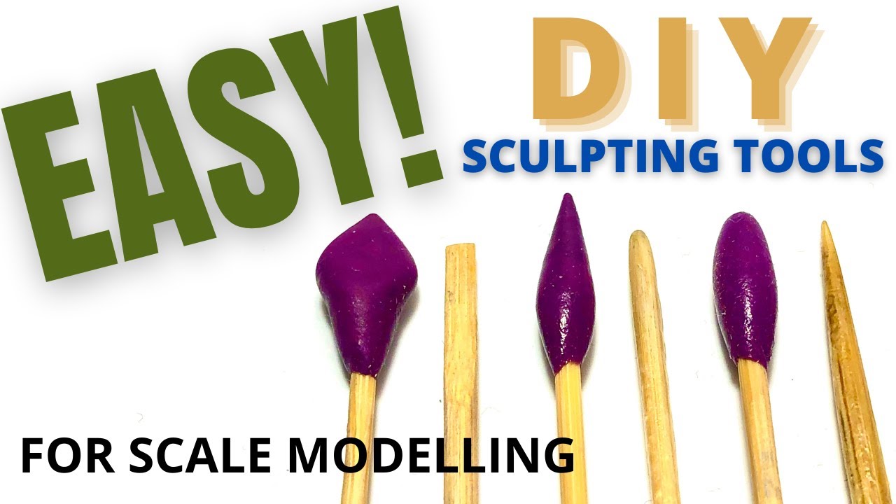 19x Clay Tools DIY Scraping Smoothing Ceramics Clay Sculpting