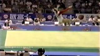 9Th Hun Ildiko Dragoner Fx 1995 World Gymnastics Championships 9 125