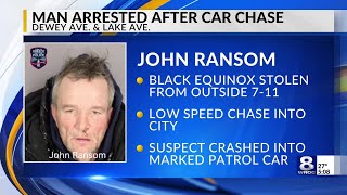 Stolen car in Greece leads to pursuit, crash, and arrest