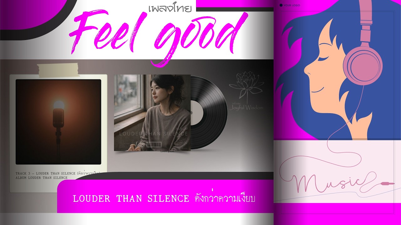 🎼 TRACK 3 — LOUDER THAN SILENCE (ดังกว่าความเงียบ) Album 2 : LOUDER THAN SILENCE