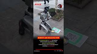 Humanoid Robot Caught Begging for Money in China 😳🤖