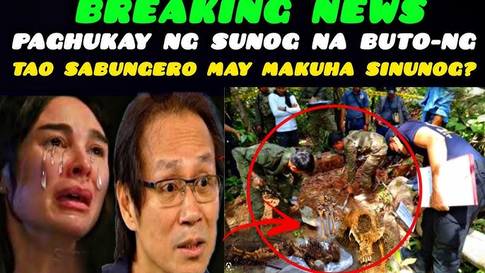BAGONG TUKLAS PAGHUKAY-NG SUNOG NA BUTO NG TAO NG SABUNGERO MAY MAKUHA  IBINAON-SA LUPA ITINURO NA?