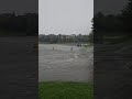 Flooding reported in Sandy after Severe Thunderstorm Warning issued