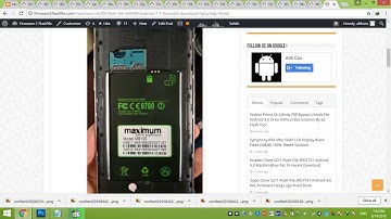 Maximum MB100 Flash File MT6580 Hang On Logo Fixed Firmware