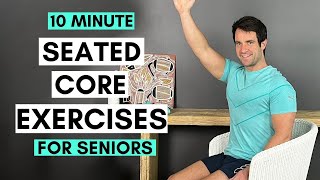 10 Minute Daily Core Exercises for Seniors (Seated) | Simple Exercises For Stronger Core by More Life Health Seniors 47,425 views 1 year ago 10 minutes, 8 seconds