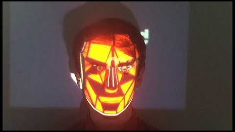 Projection mapping - Mask onto face