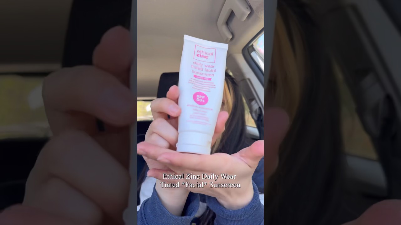 Ethical Zinc Daily Wear Tinted Facial Sunscreen Review SPF 50+