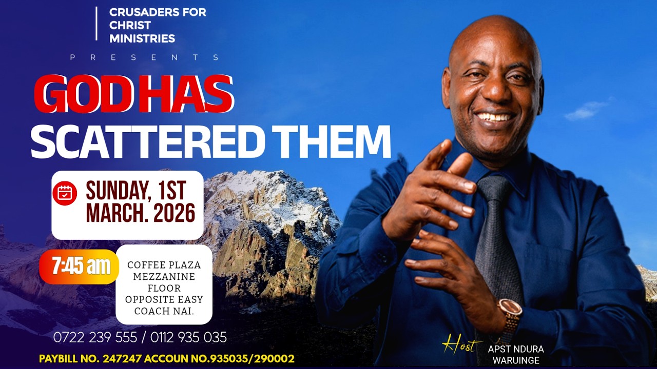 GOD HAS SCATTERED THEM // Apostle Ndura Waruinge | Bethel Clouds TV