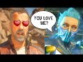 MK11 Terminator Flirtiest Intros & Roast Vs Female Kombatants - Mortal Kombat 11 Intros