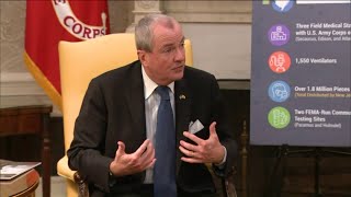 NJ deaths spike as Murphy says Trump summit yields results