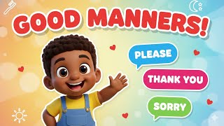 Good Manners Song for Toddlers 🌟 Please, Thank You, Sorry  | TBOBO Daily Routine