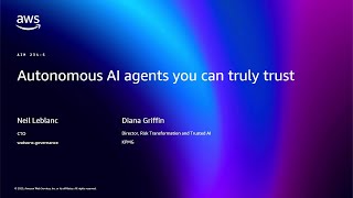Celebrity AWS re:Invent 2025 - Autonomous AI agents you can truly trust (AIM234) Profile
