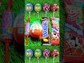 Colourful Rainbow Lollipops chocolate UNPAKING ASMR sounds perfect ASMR experience #asmr #lollipops