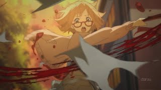 Kyoukai no Kanata: Broken glass