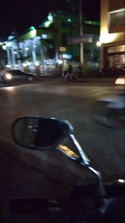 Suasana malam di Kota Bumiayu