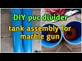 PVC divider for spray type Marble toy gun