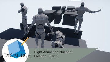 Flight Animation Blueprint Creation - Part 5 - Creating Sprinting Mechanics [UE4 Tutorial]