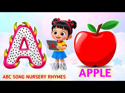 Phonics Song 2 with TWO Words in 3D - A For Airplane - ABC Alphabet Songs with Sounds for Children