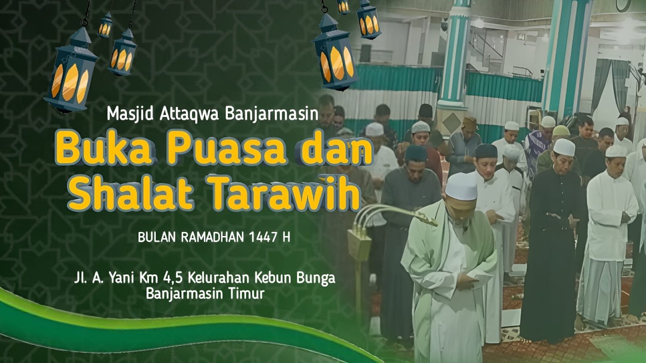 🔴Live📽 Shalat Tarawih Malam Ke 11 ramadhan | 2/28/2026