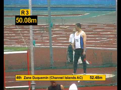 Senior Mens Discus Throw 2010 SEAA Championships