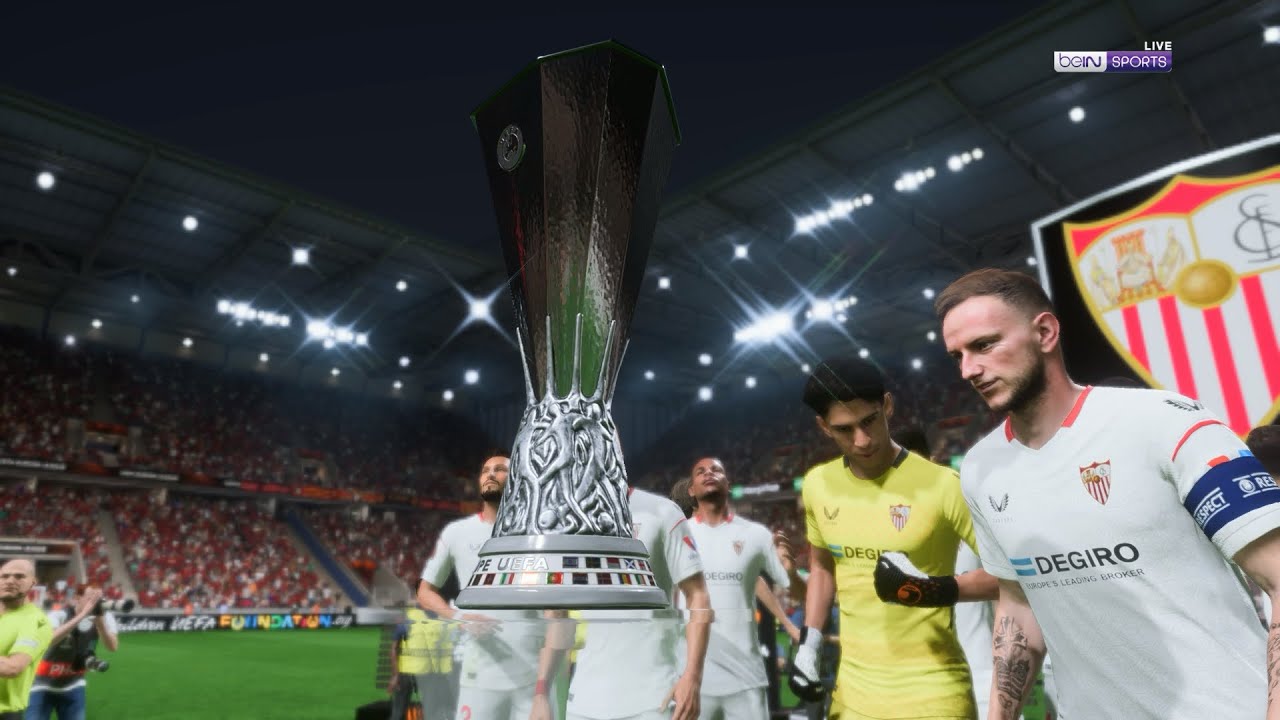Sevilla vs AS Roma Final UEL 2023 PC Gameplay FIFA 23