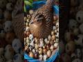 Amazing Hatching Quail Bird From Eggs make by Soil Nest #youtube
