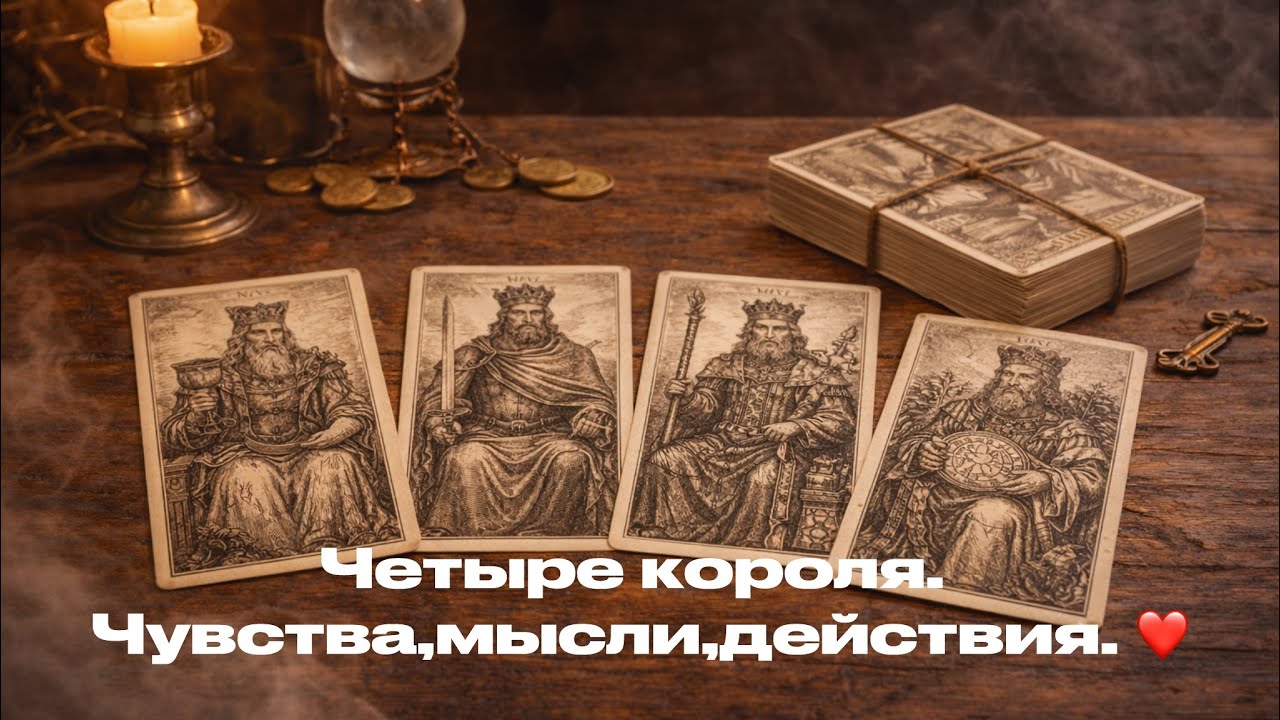 Четыре короля. Чувства,мысли ,действия ❤️есть общения/нет общения 