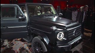 Mercedes-Benz G-Class World Premiere at the Detroit Auto Show | NAIAS 2018