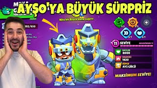 AYŞO'NUN HESABINA GİZLİCE GİRİP MEKA GODZİLLA NİTAYI ALDIM, ÇOK SEVİNDİ! -BRAWL STARS