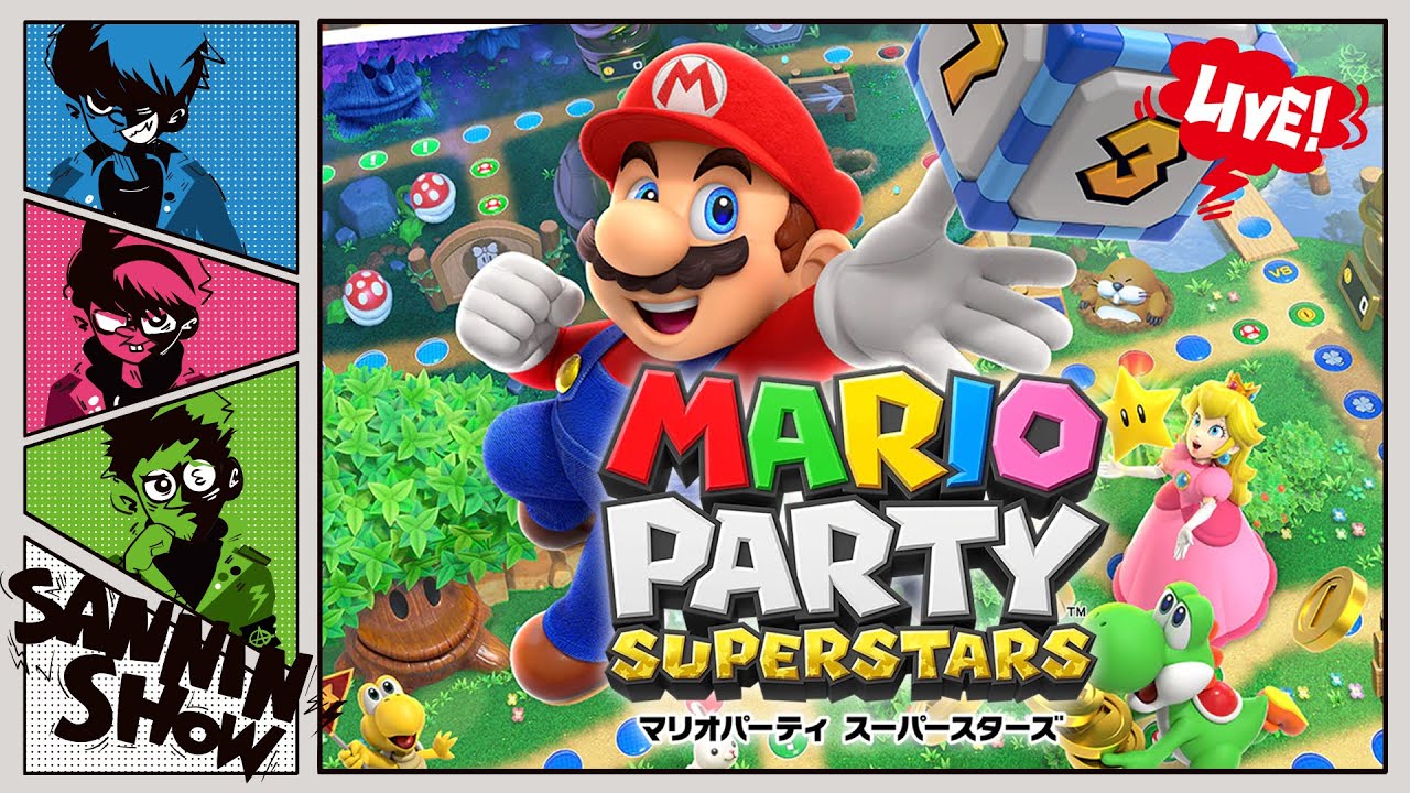【顔出し】そうだ、パーティしよう【マリオパーティ スーパースターズ】