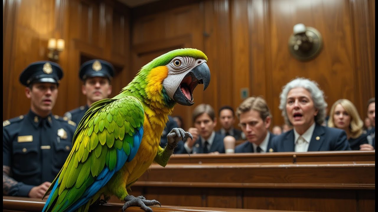 PARRO|T ROAST COPS JUDGE AND GRANNY For 21 Minutes Straight 😂 | PARROT VS COPS IN COURTROOM