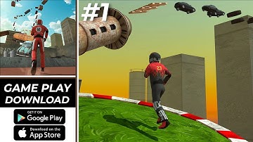 Only Up Gravity Parkour 3D Gameplay | New Arcade Running Game Download (Android, iOS)